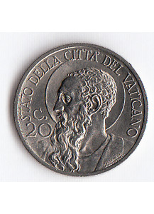 1936 - 20 centesimi Vaticano Pio XI San Paolo Q/Fdc